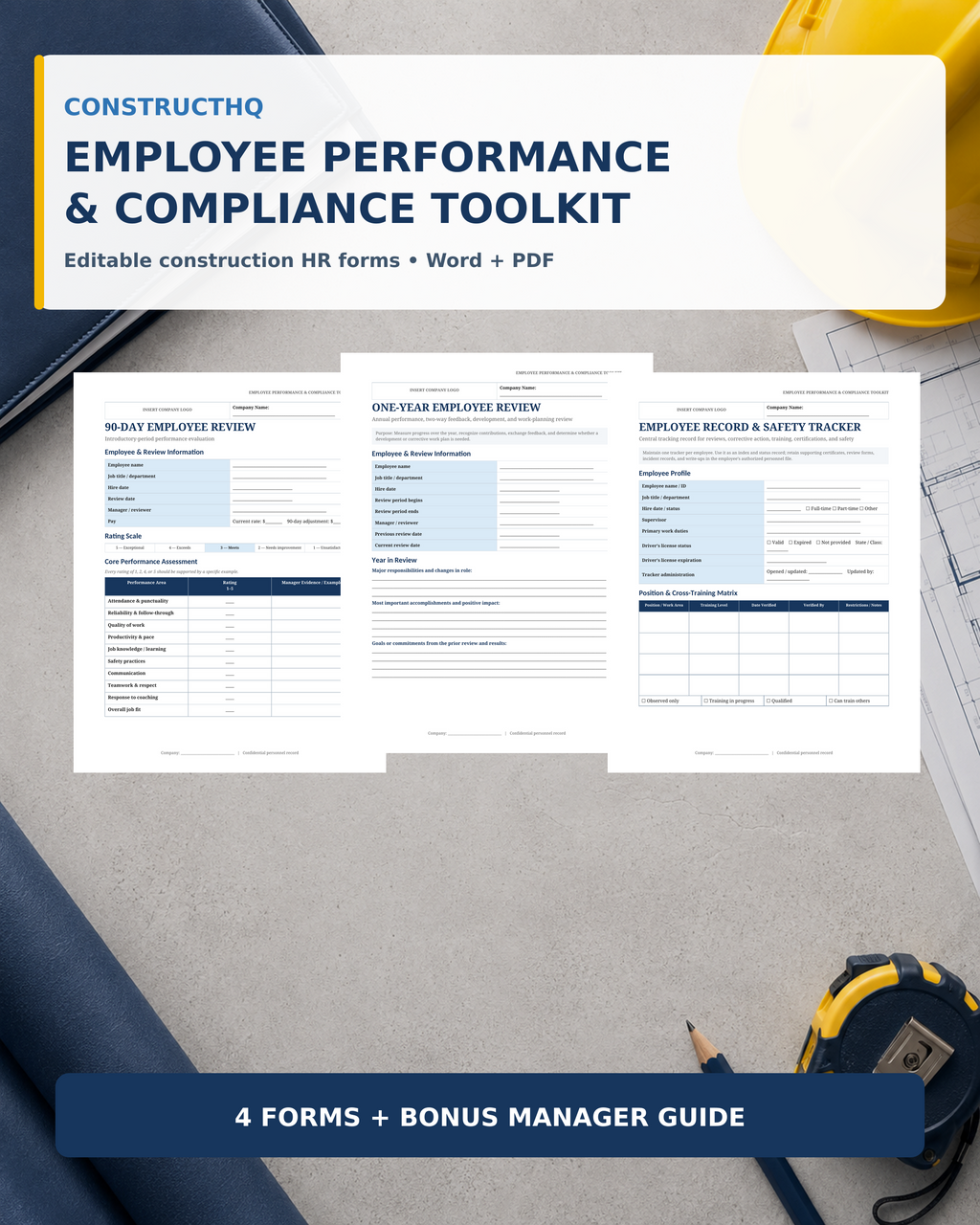 Employee Performance & Compliance Toolkit