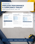 Employee Performance & Compliance Toolkit