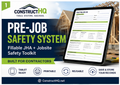 Pre-Job Safety System | Fillable JHA & Jobsite Safety Toolkit for Contractors